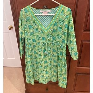Gretchen Scott tunic top/Dress/coverup size L